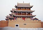 Jiayuguan Pass is an impregnable pass at the western end of the Great Wall of the Ming Dynasty